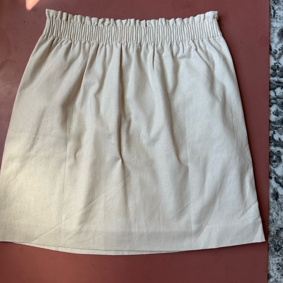 NWT J Crew linen skirt - Picture 8 of 14